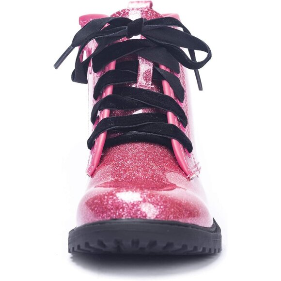 FITORY Ankle Girls Boot Pink Synthetic Zipper Toddler - Picture 2 of 7